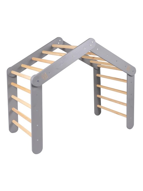 Grande Maison avec échelle pliable pour enfants. Bois, Lin, Coton, Maison, Échelle - Kiabi