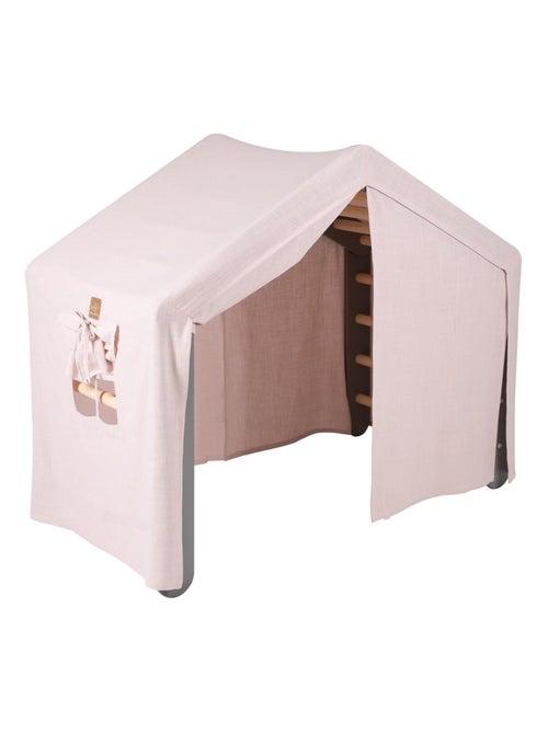 Grande Maison avec échelle pliable pour enfants. Bois, Lin, Coton, Maison, Échelle - Kiabi
