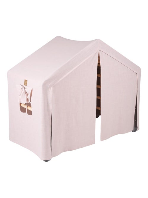 Grande Maison avec échelle pliable pour enfants. Bois, Lin, Coton, Maison, Échelle - Kiabi