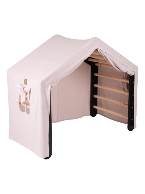 Grande Maison avec échelle pliable pour enfants. Bois, Lin, Coton, Maison, Échelle - Kiabi