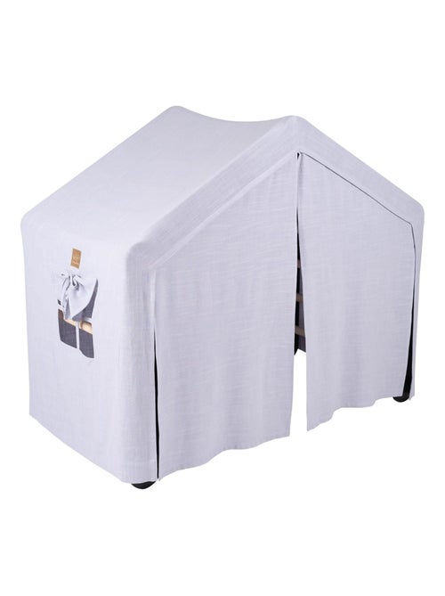 Grande Maison avec échelle pliable pour enfants. Bois, Lin, Coton, Maison, Échelle - Kiabi