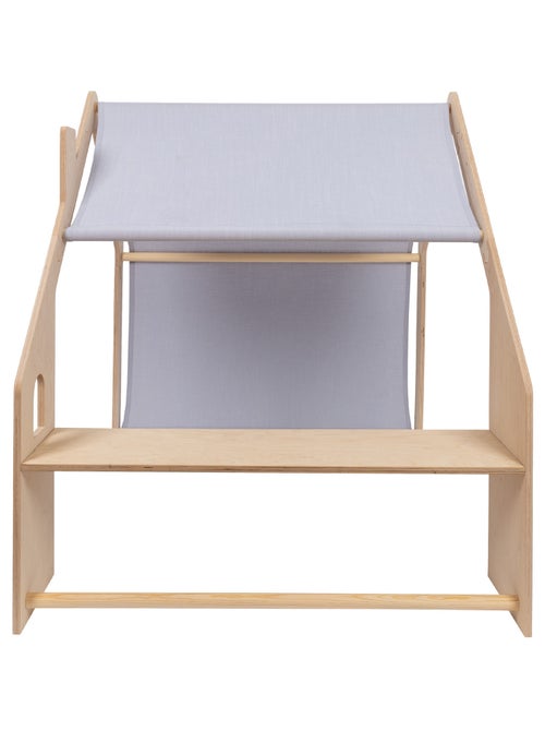 Grande maison en bois avec toit ouvrant - Kiabi