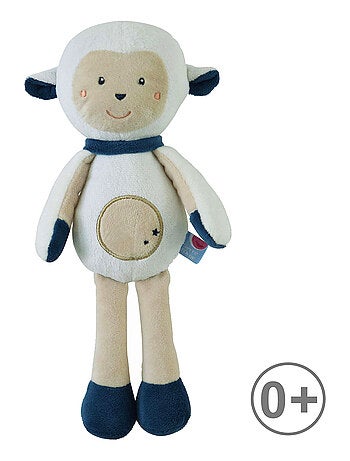 GRANDE PELUCHE MOUTON SOUS BOITE CARTONNÉE