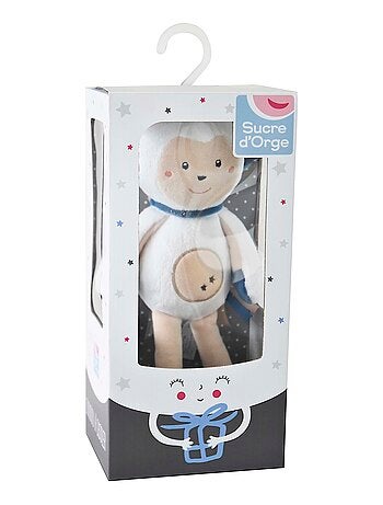 GRANDE PELUCHE MOUTON SOUS BOITE CARTONNÉE