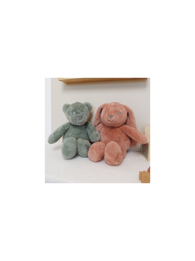 Grande Peluche Ourson Vert - Kiabi