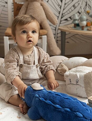 Grande peluche pour bébé - crocodile