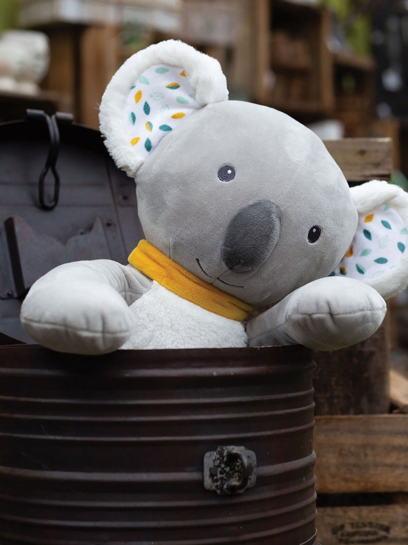 Grande Peluche Pour Bébé Modèle Koala Jaune - Kiabi
