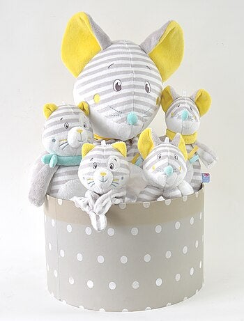 GRANDE PELUCHE RANGE PYJAMA SOURIS