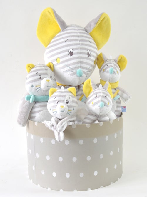 GRANDE PELUCHE RANGE PYJAMA SOURIS - Kiabi