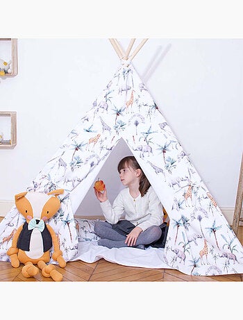 Grande peluche renard en coton SEVIRA KIDS