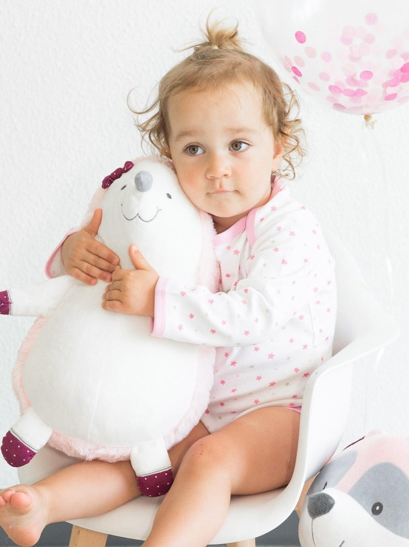 Grande Peluche Rose - Kiabi