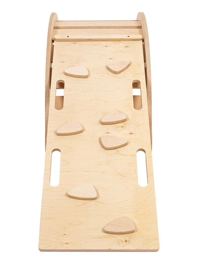 Grande Planche à Bascule pour Enfants Balance Board avec bois classique Ladder N/A - Kiabi