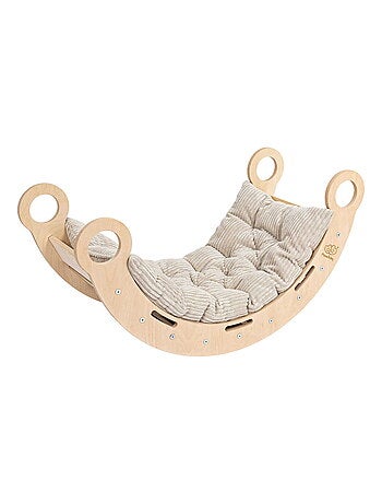 Grande Planche à Bascule pour Enfants Balance Board avec oreiller