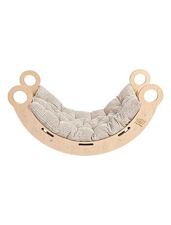 Grande Planche à Bascule pour Enfants classique et diapositive Échelle avec oreiller