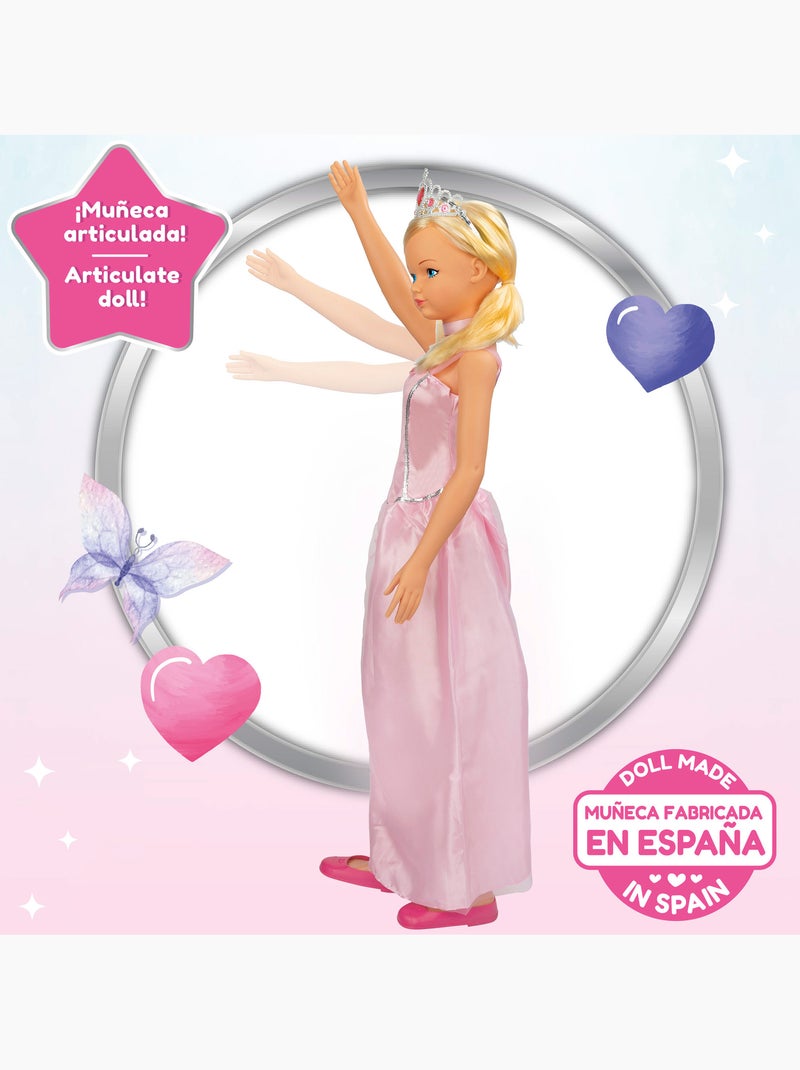 Grande poupée 105 cm maria princess N/A - Kiabi