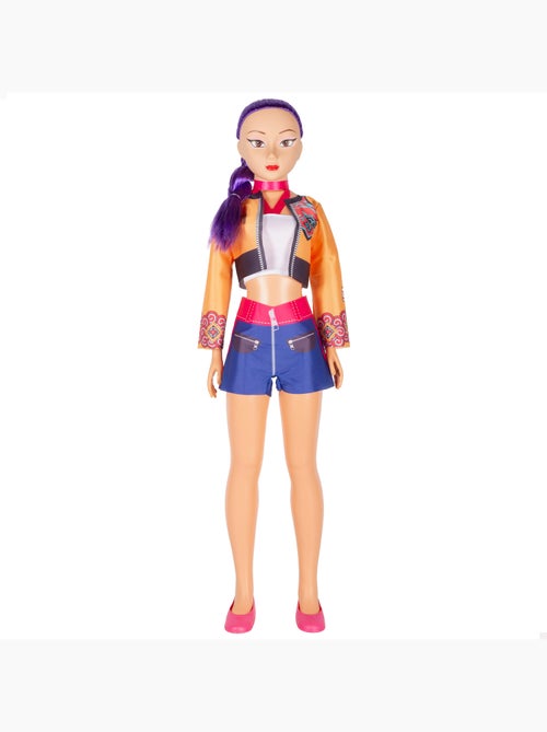 Grande poupée de 105 cm cheveux lilas +3 ans k-pop diva squad - Kiabi Grande poupée de 105 cm cheveux lilas +3 ans k-pop diva squad - Kiabi