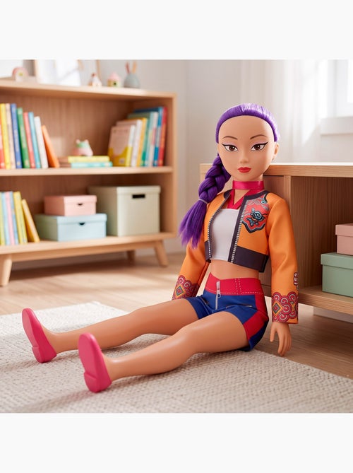 Grande poupée de 105 cm cheveux lilas +3 ans k-pop diva squad - Kiabi Grande poupée de 105 cm cheveux lilas +3 ans k-pop diva squad - Kiabi