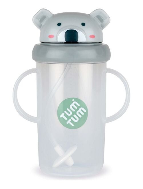 GRANDE Tasse anti fuite + paille lestée Koala - Kiabi