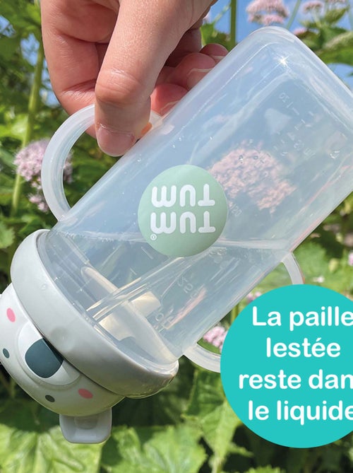 GRANDE Tasse anti fuite + paille lestée Koala - Kiabi