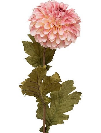 Grande tige florale artificielle dahlia