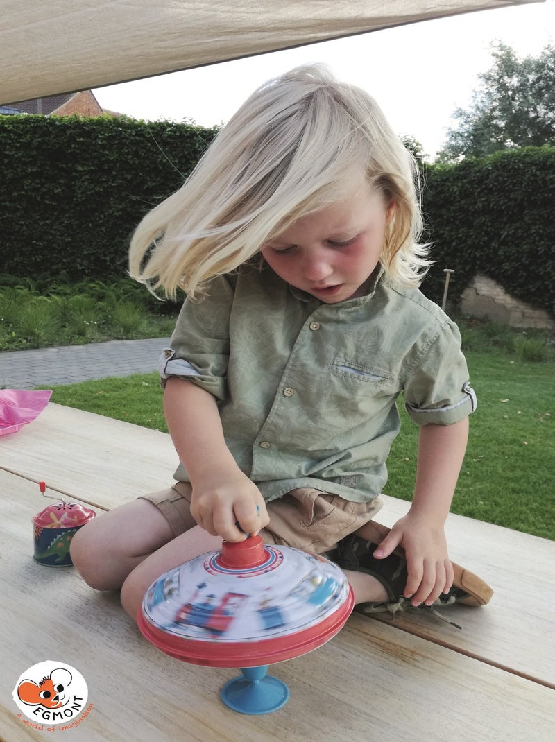 Grande toupie Train Bleu - Kiabi