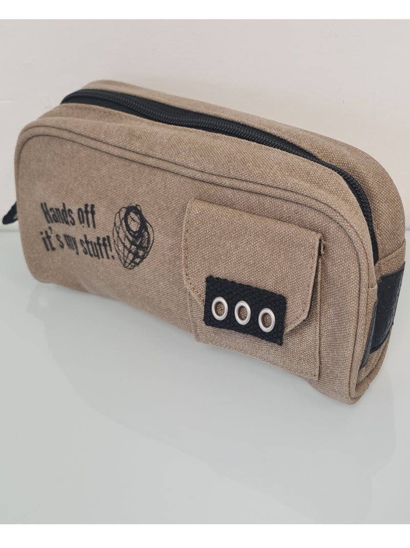 Grande trousse Dark Dudes Marron - Kiabi