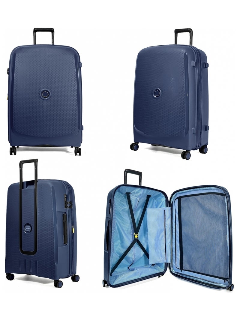 Grande valise rigide Beaumont TSA Polypropylène 76cm Bleu - Kiabi