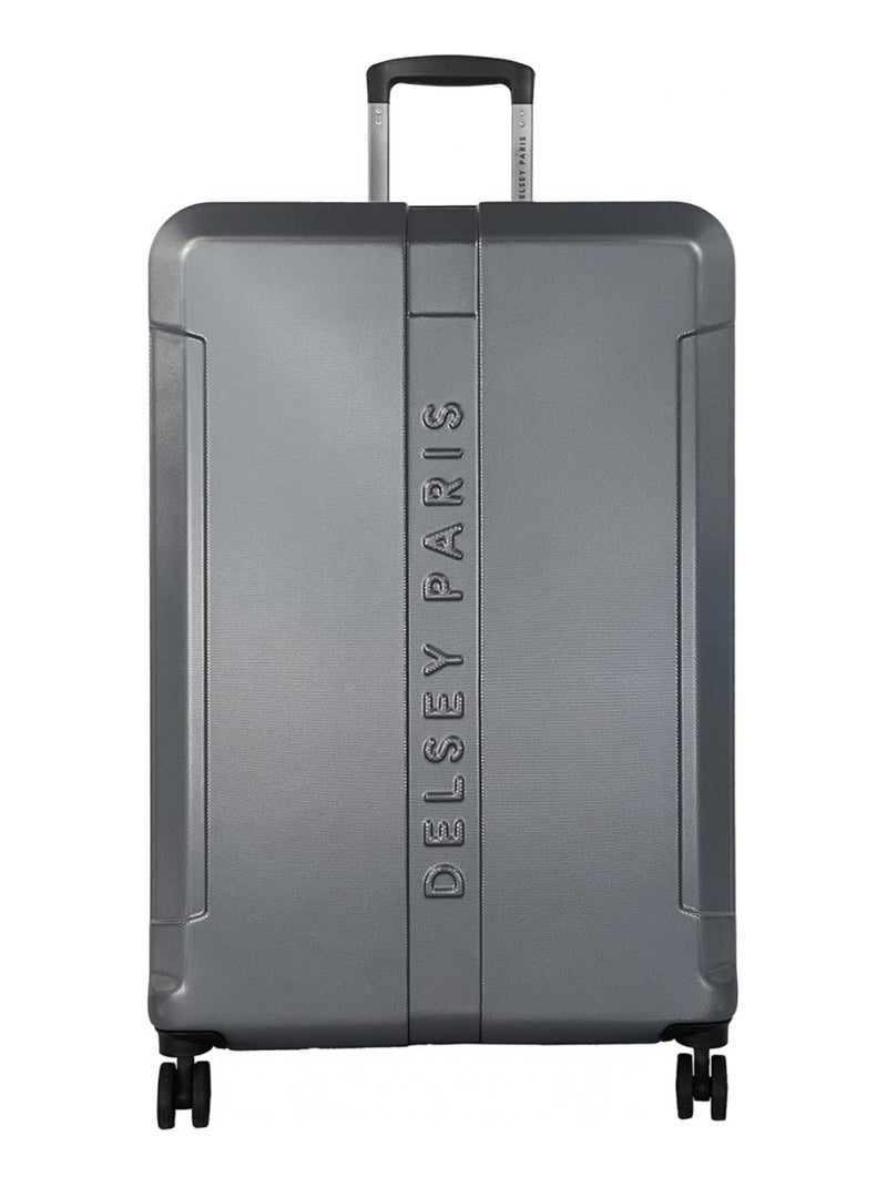 Grande valise rigide Départ TSA 75cm Gris - Kiabi