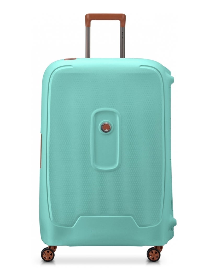 Grande valise rigide Moncey TSA polypropylène 76cm Vert - Kiabi
