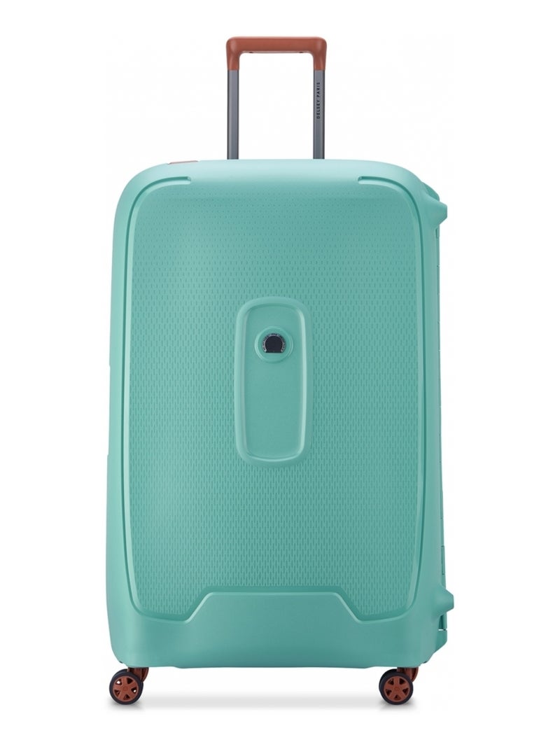 Grande valise XL rigide Moncey TSA polypropylène 82cm Vert - Kiabi