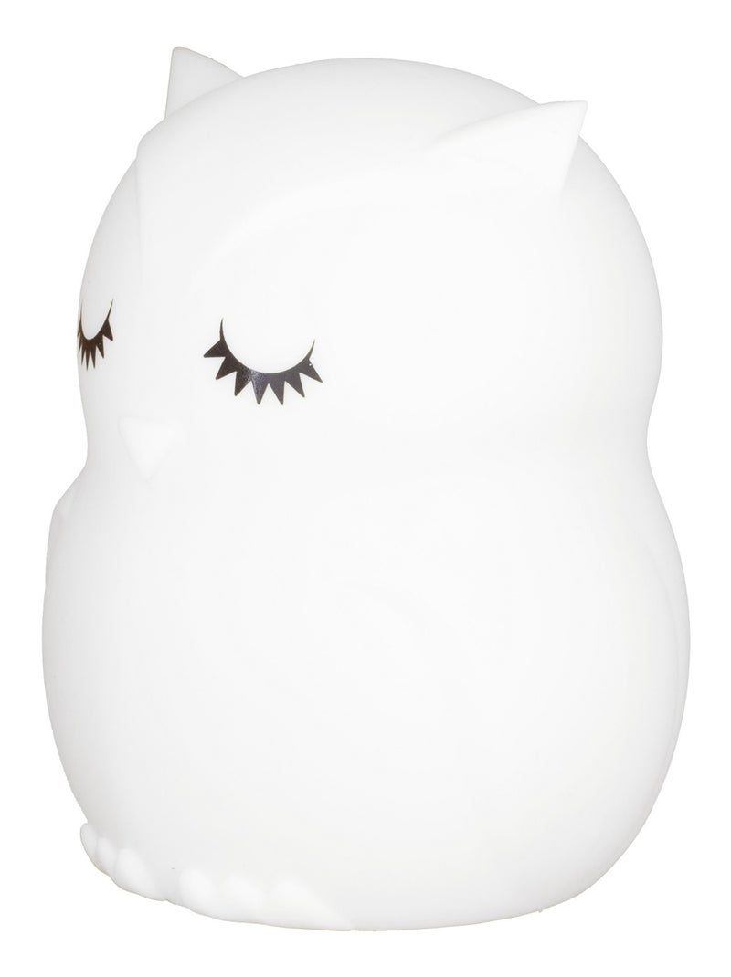 Grande veilleuse Hibou Blanc - Kiabi