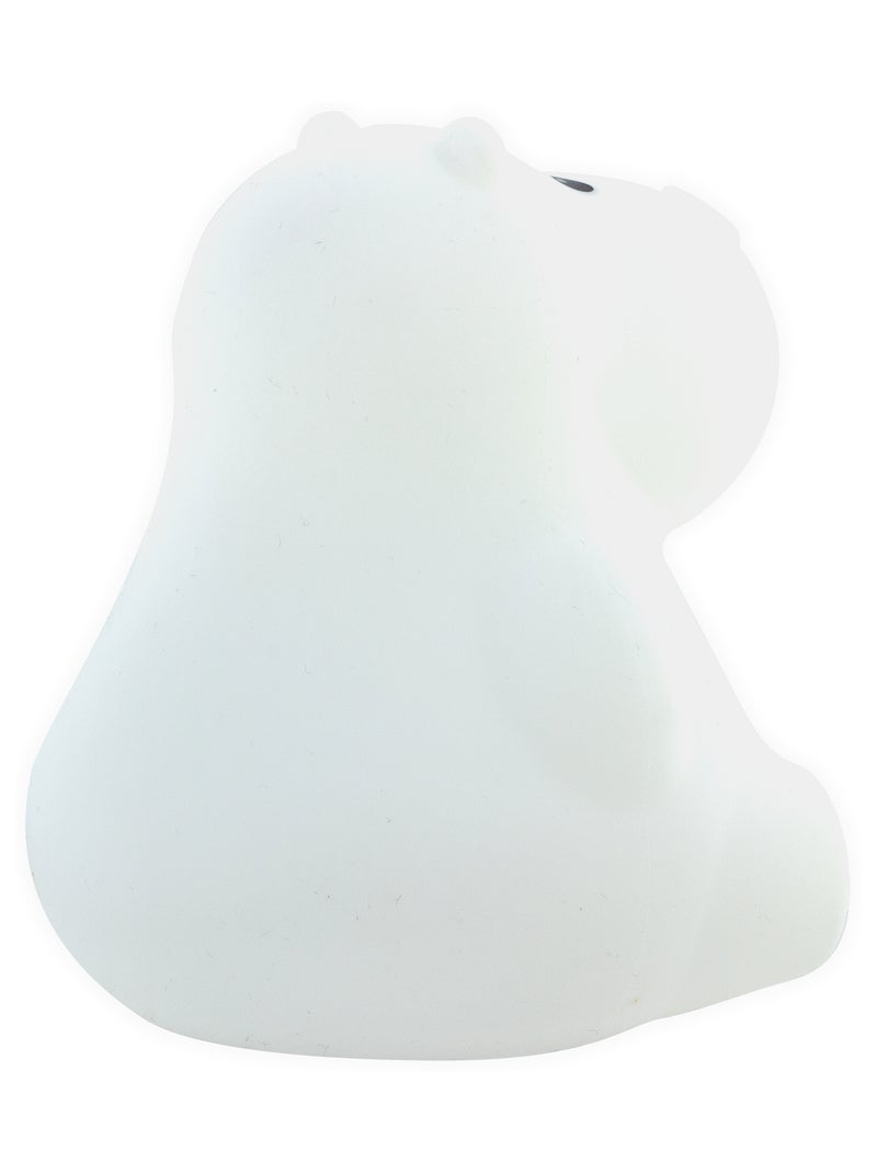 Grande Veilleuse Hippopotame Blanc - Kiabi