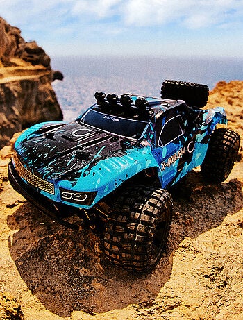Voiture télécommandée OVERMAX Hooligan 2.0 - Vitesse 35 km/h - Portée 100 mètres - transmission 4x4