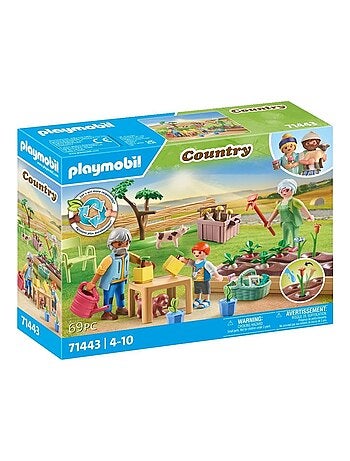 Grands-Parents et potager - Country