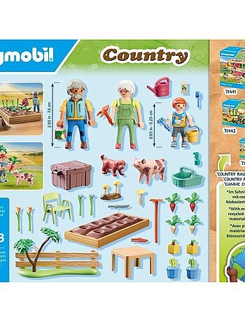 Grands-Parents et potager - Country