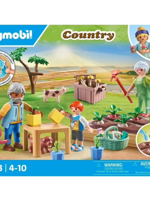 Grands-Parents et potager - Country - Kiabi