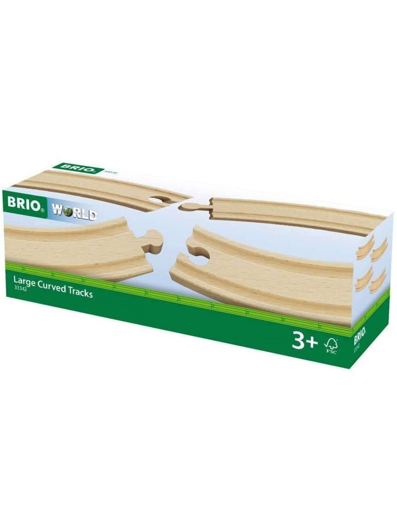 Grands Rails courbes Beige - Kiabi