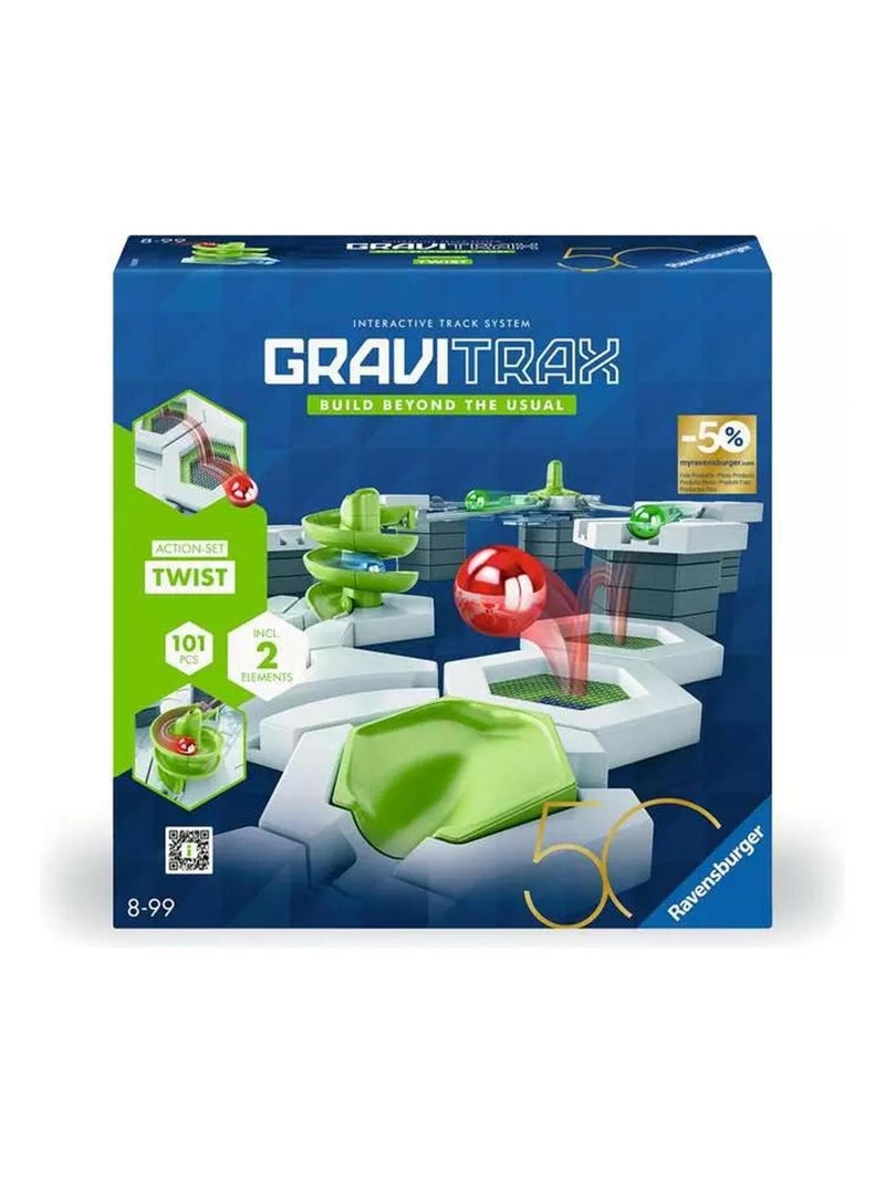 GraviTrax Action Set Twist - Édition 50 ans Circuit de billes N/A - Kiabi