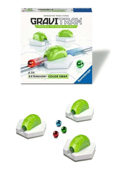 GraviTrax Bloc d'action Colour Swap - Extension pour circuits de billes créatifs - Kiabi