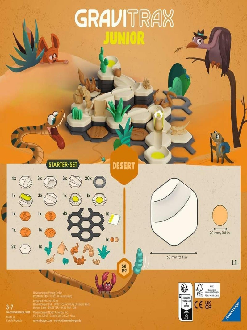 Gravitrax Junior Starter Set - Désert Orange - Kiabi