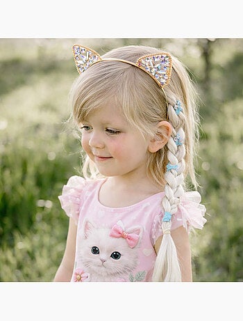 Great Pretenders | Bandeau à cheveux serre-tête chat strass Great Pretenders