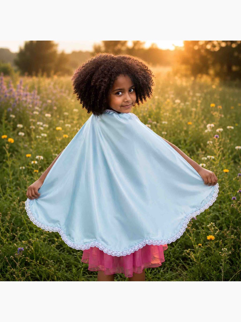 Great Pretenders | Cape à colorier réversible Princesse Bleu turquoise - Kiabi