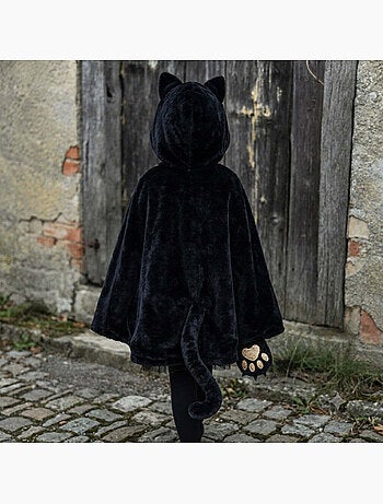 Great pretenders | cape de chat enfant en velours avec capuche et queue