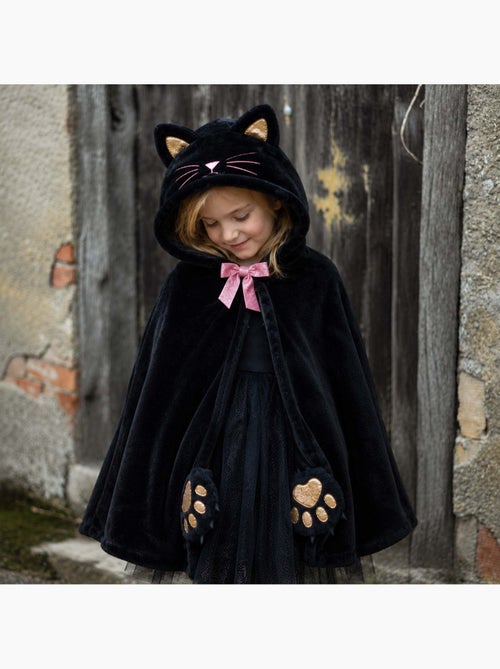 Great Pretenders | Cape de chat enfant en velours avec capuche et queue - Kiabi