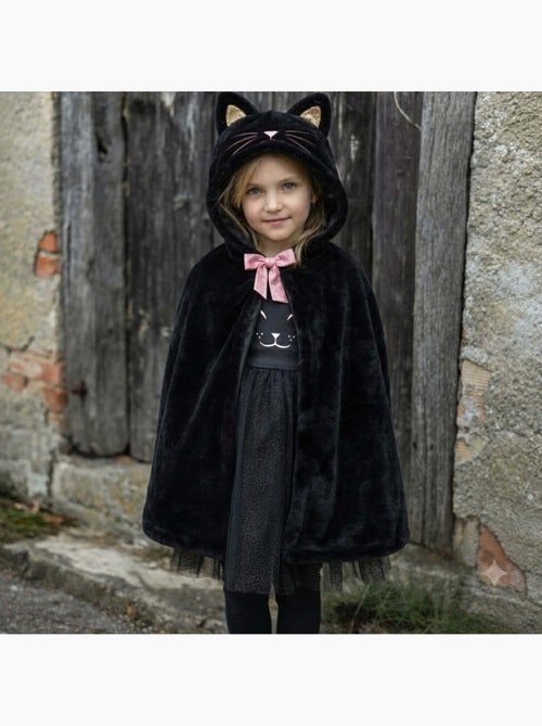 Great Pretenders | Cape de chat enfant en velours avec capuche et queue - Kiabi