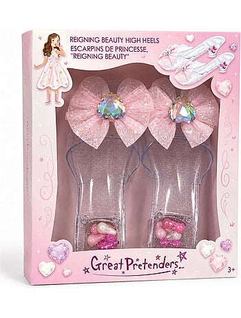Great Pretenders | Chaussures de princesse enfant à talons magiques Reigning Beauty