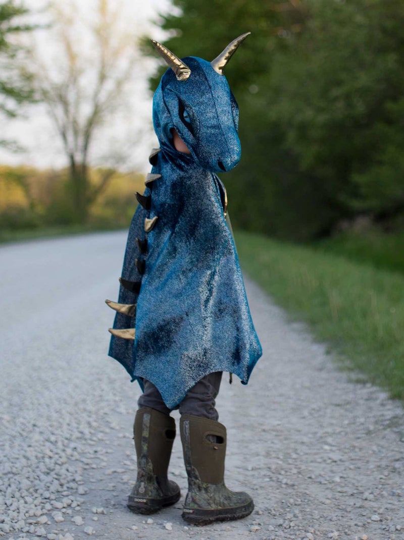 Great Pretenders | Déguisement enfant cape de dragon Starry night Bleu - Kiabi