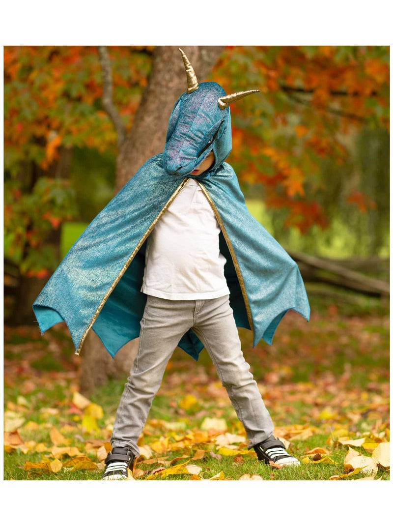 Great Pretenders | Déguisement enfant cape de dragon Starry night Bleu - Kiabi