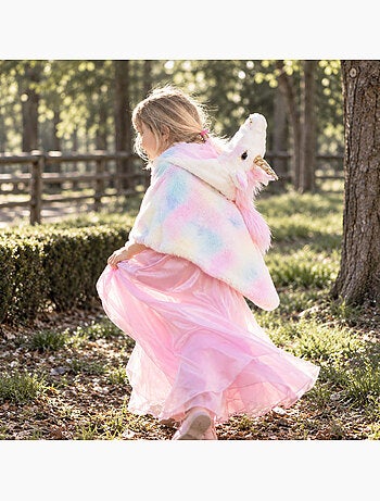 Great pretenders | déguisement enfant cape licorne arc en ciel super douce
