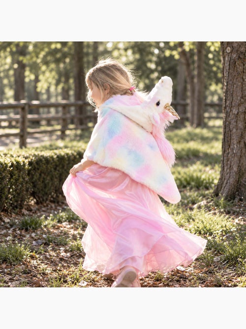 Great pretenders | déguisement enfant cape licorne arc en ciel super douce - Kiabi